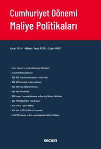 Cumhuriyet D&ouml;nemi Maliye Politikaları