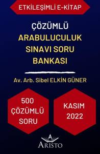 &Ccedil;&ouml;z&uuml;ml&uuml; Arabuluculuk Sınavı Soru Bankası   Etkileşimli E Kitap